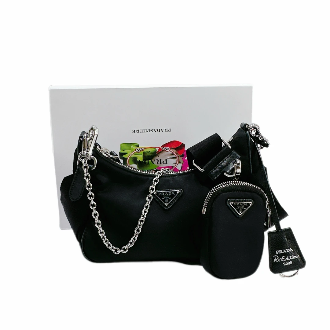 99新 Prada/普拉达 安洁利严选五合一包/YH022321