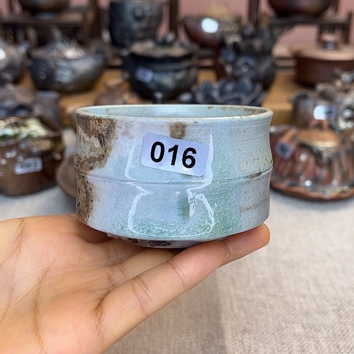 裸柴烧陶瓷手工茶器