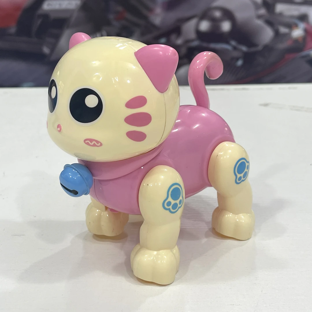 【美】15厘米电动小猫玩具颜色随机（电商盒发货）电池自备