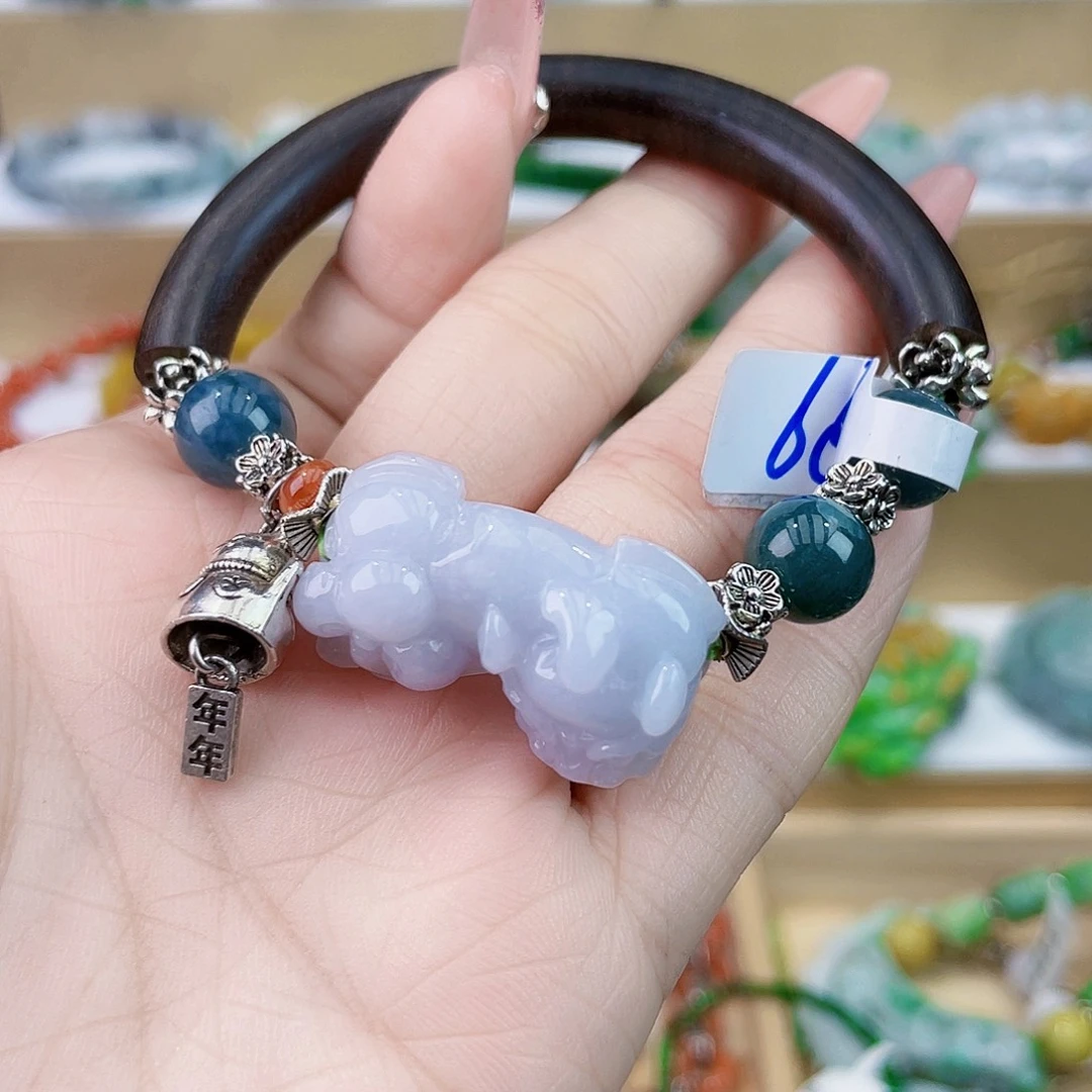 翡翠未镶嵌手链手链