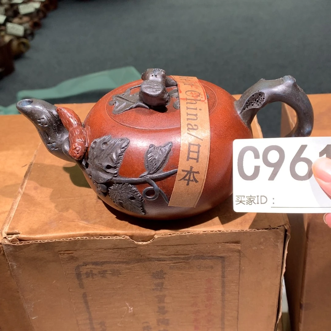 茶壶粗砂紫砂茶壶961