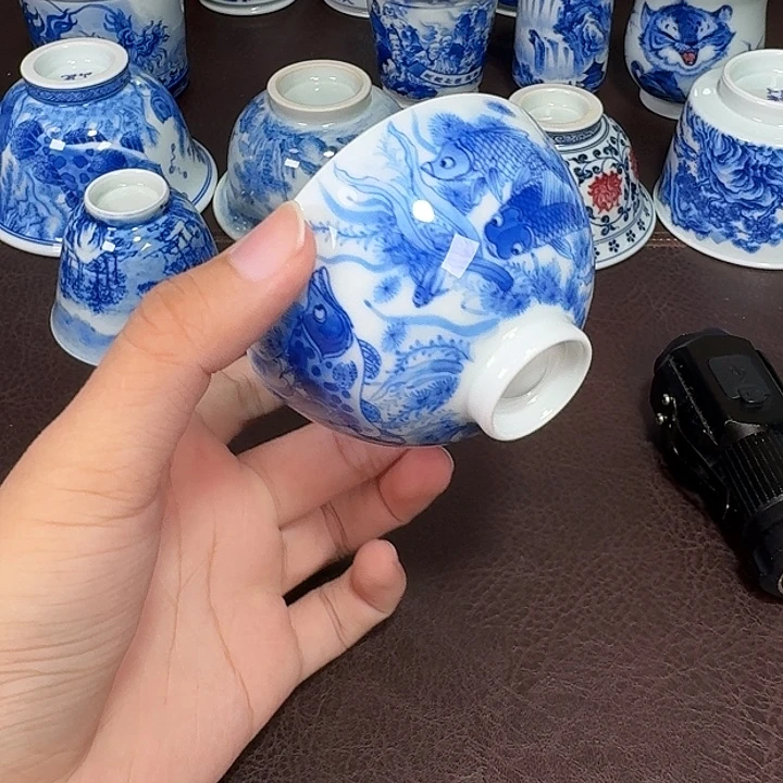 无***哥现代景德镇陶瓷杯