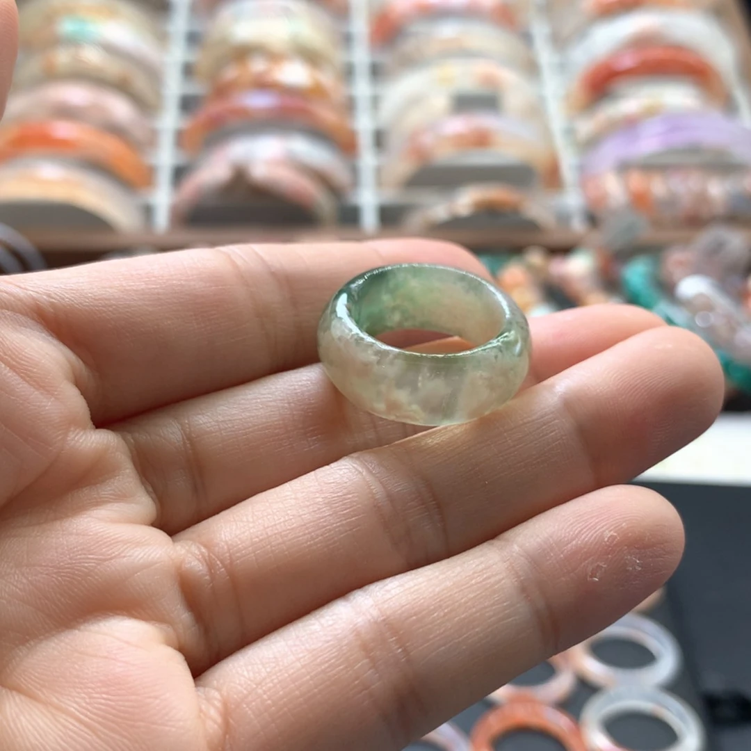 【闪购商品】未镶嵌戒指玛瑙/玉髓Y**青