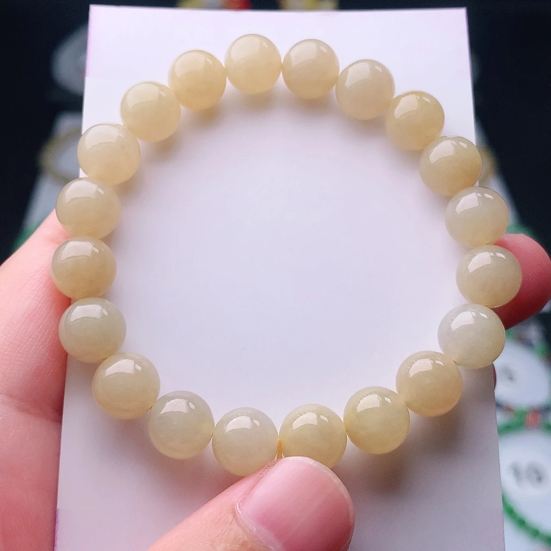 未镶嵌手串翡翠翡翠