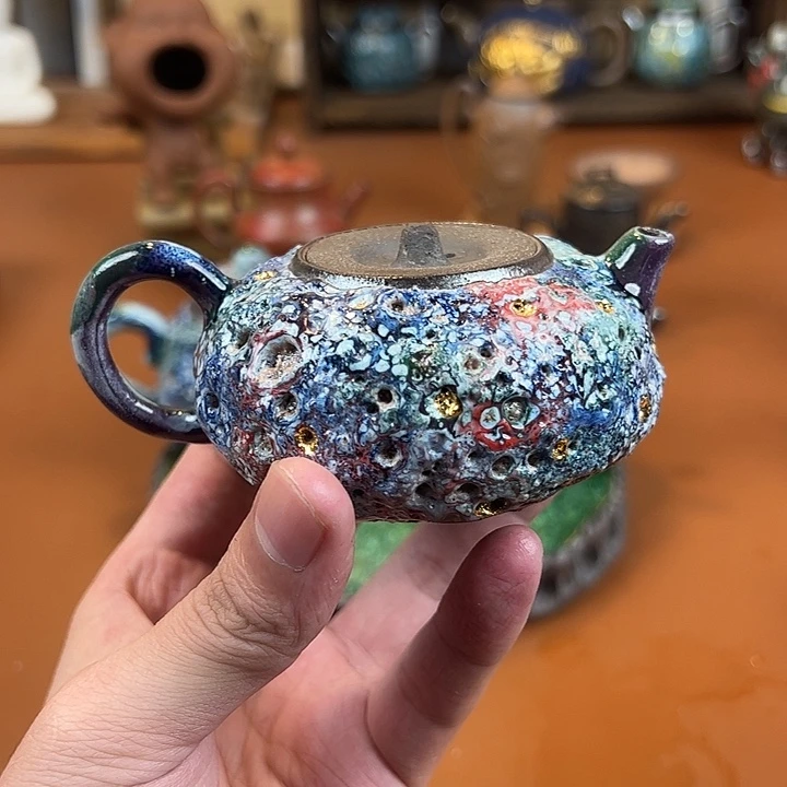 天***松瓷器仙境复古特色茶器