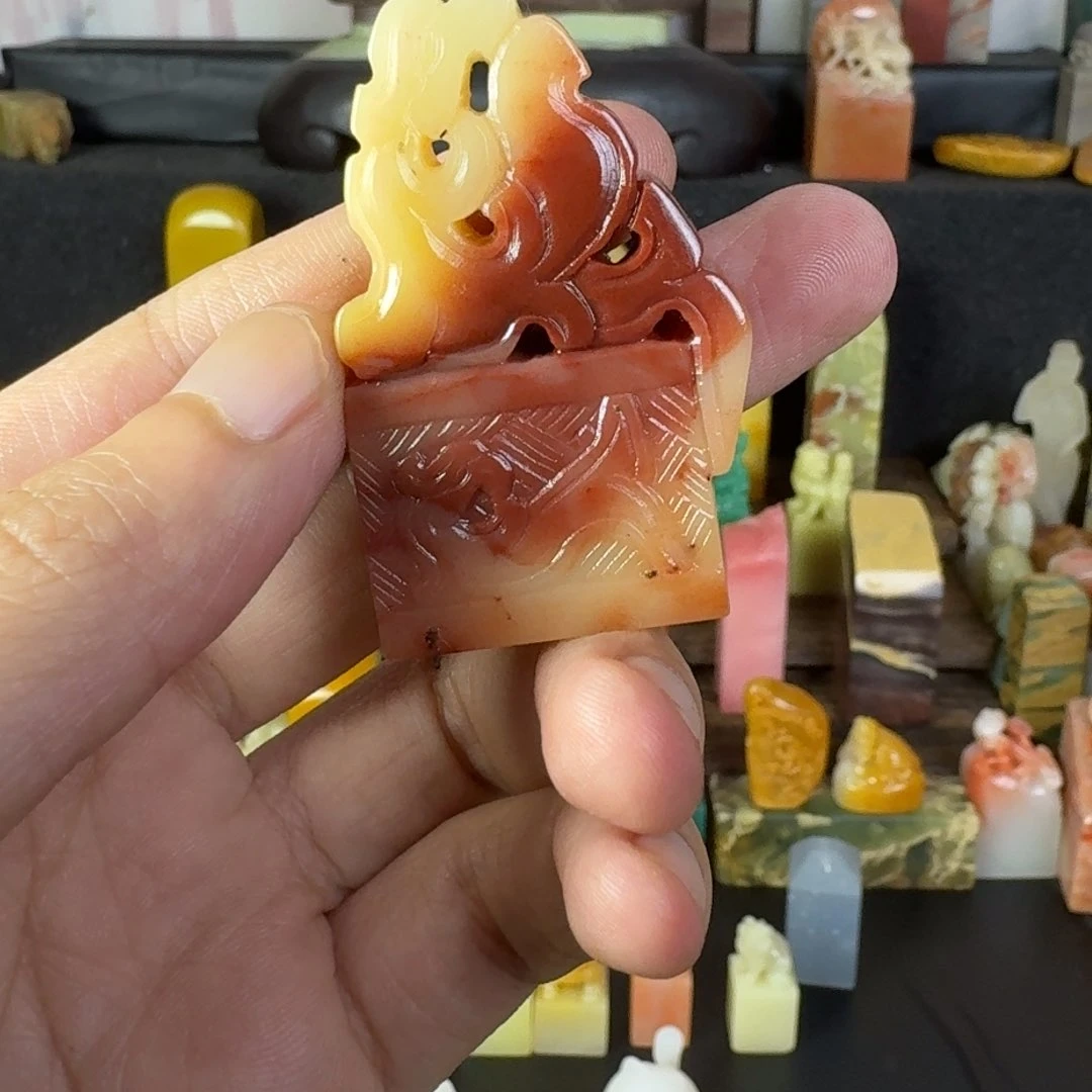 昌化石印石寿山芙蓉