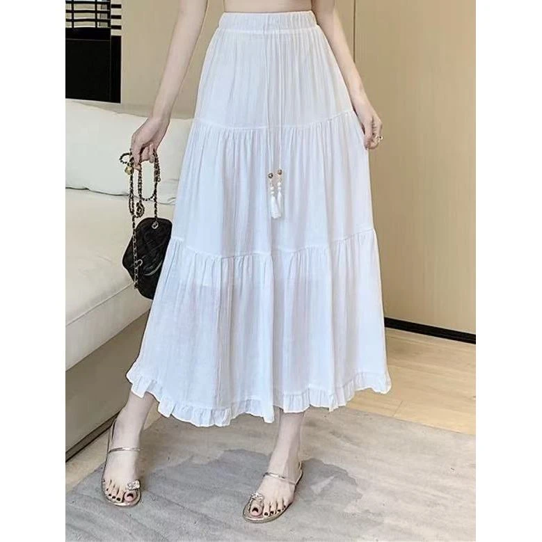 DS52838回味依衣软糯高级感气质百搭设计师女半裙