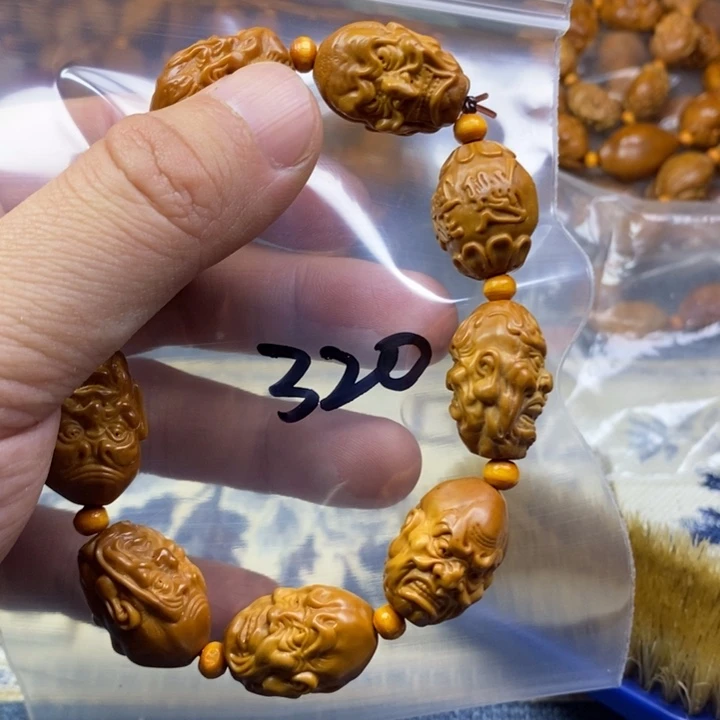 手串/手链橄榄核橄榄核雕工艺手串