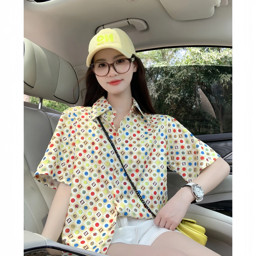 防晒衣女款外穿短袖衬衫显瘦气质夏季宽松设计感时尚出游服装女