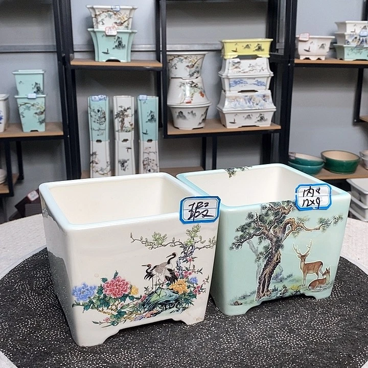 紫砂的花盆很漂亮6