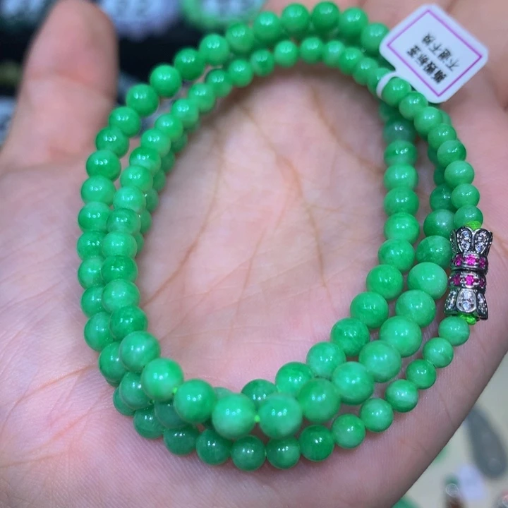 翡翠未镶嵌手链翡翠