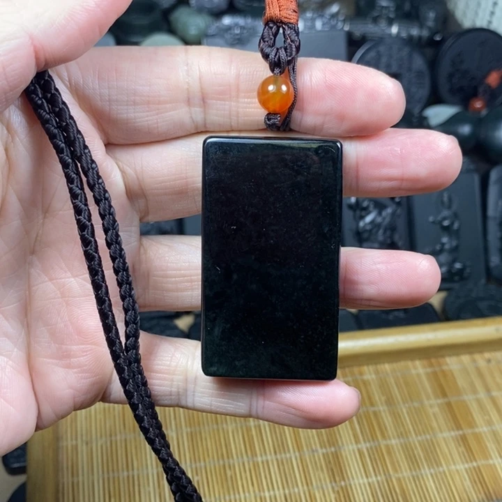 和田玉（青玉）未镶嵌颈饰