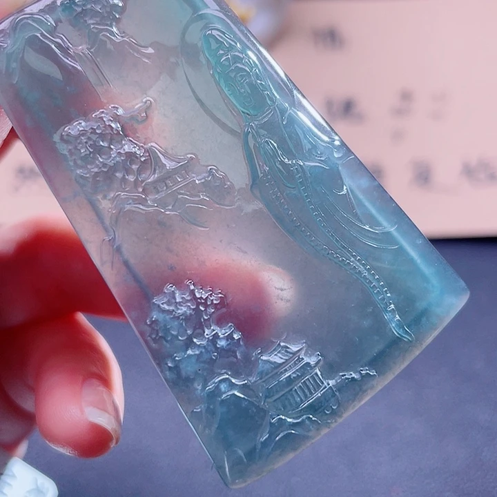 翡翠吊坠(不含链)未镶嵌