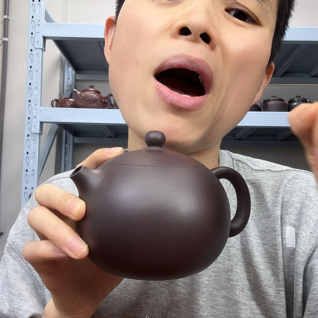 紫砂茶壶民间手艺人全手工制作