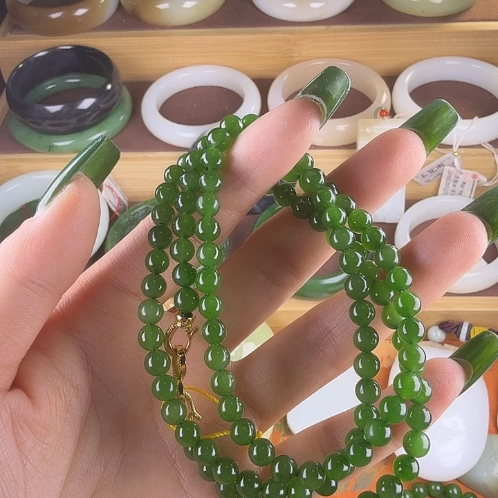 和田玉（糖玉）未镶嵌手链