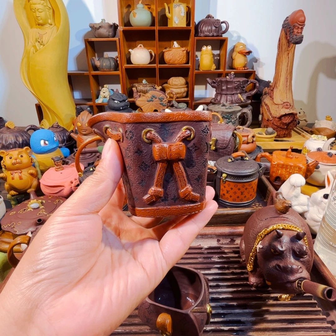 茶壶紫砂纯手工制作过程就是