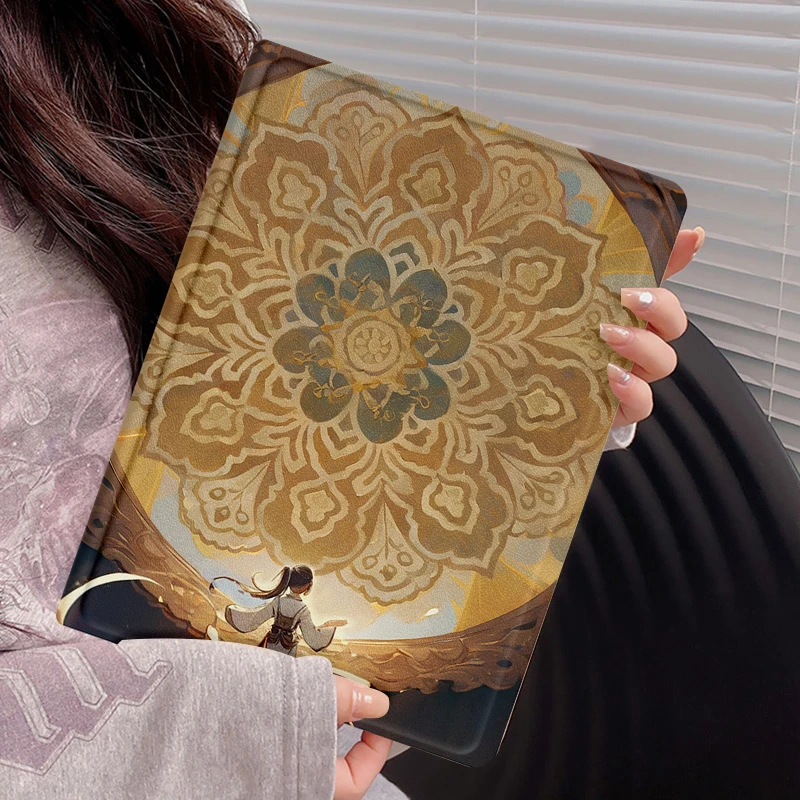 东方国潮ipad air6平板保护套2025新款11平板壳mini7防摔10带笔槽