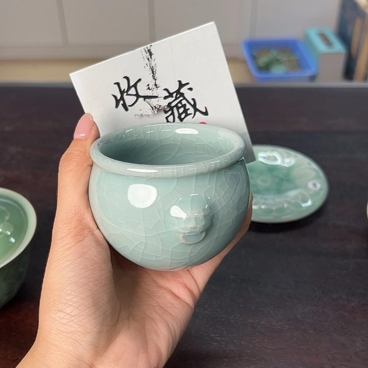 小米茶器龙泉云间青瓷