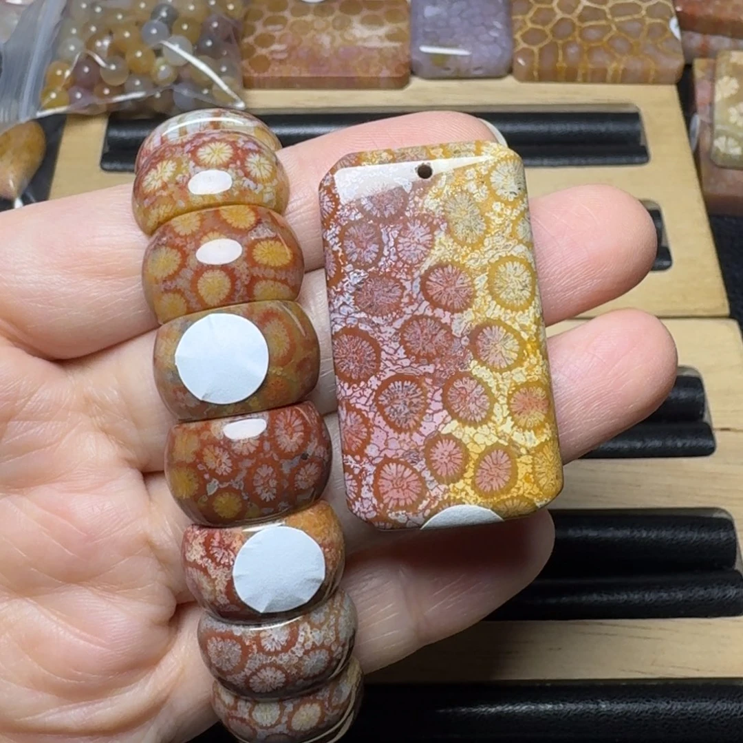 硅化玉16片310，40。共350未镶嵌萌*宝