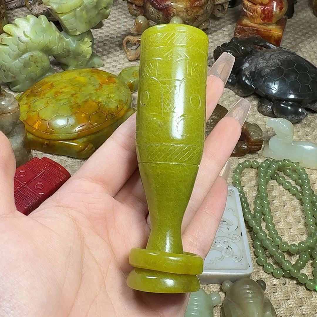 白玉菩提吊坠挂件