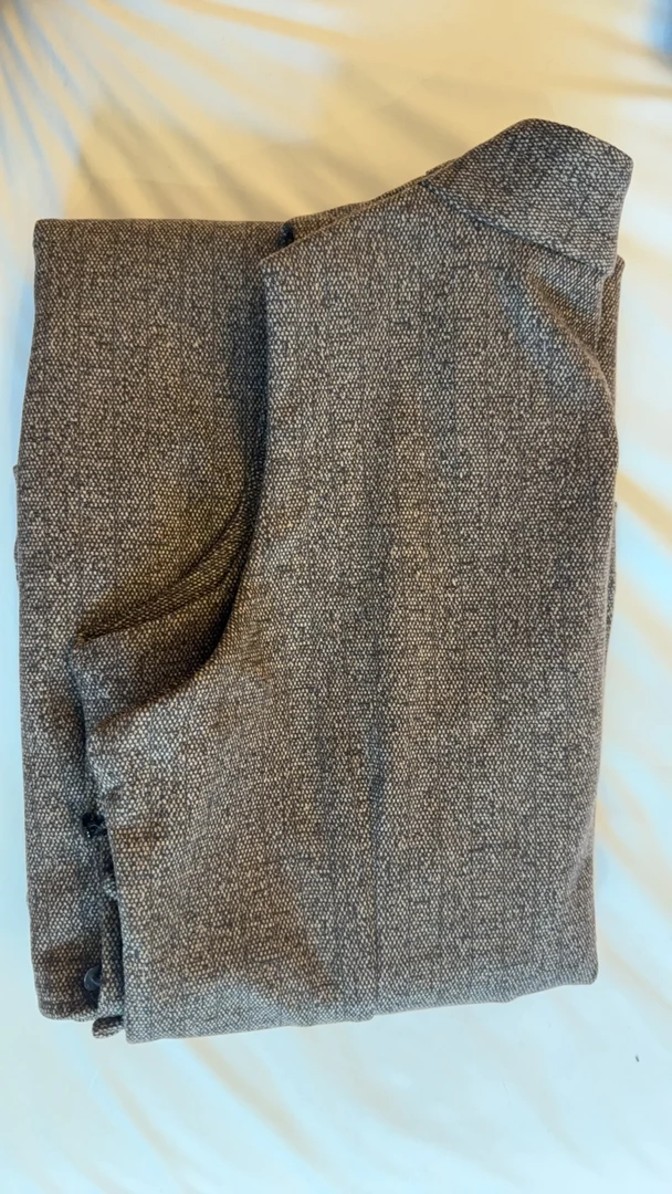 灰色贴玛藏装裙裙