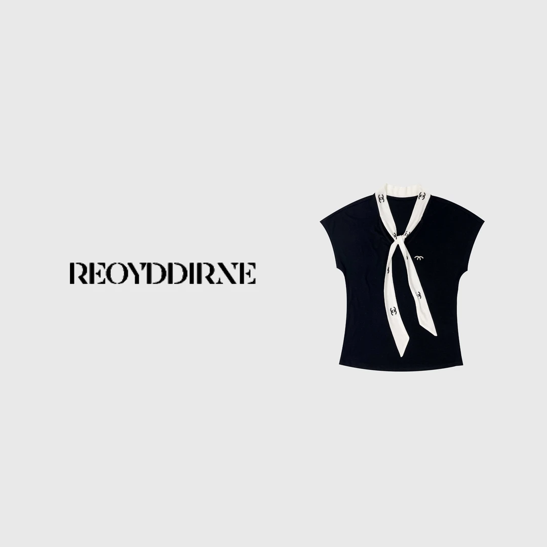 【Reoyddirne】25年夏季天丝羊毛薄款立裁V领针织衫119665