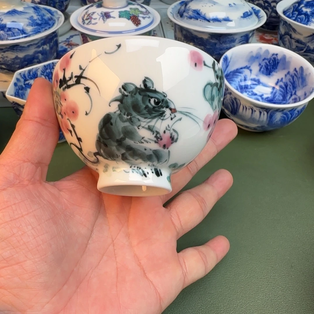 陶纯手工纯手绘茶具365