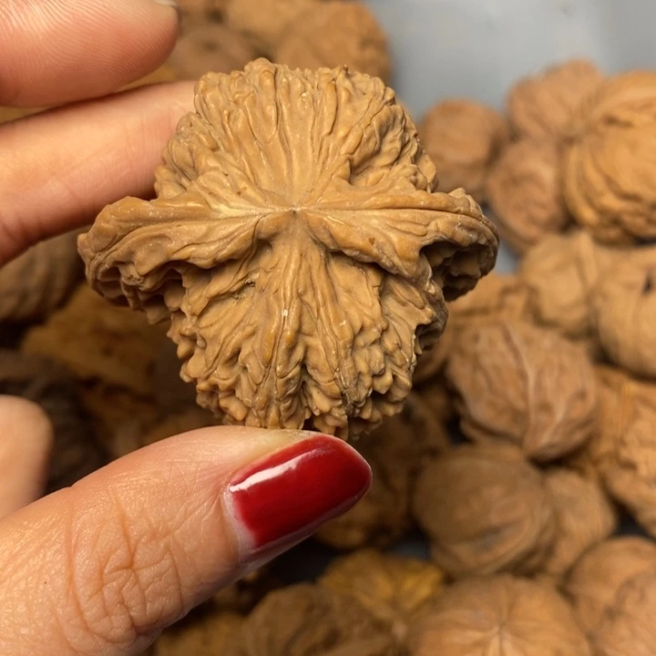 ****人文玩核桃吊坠文玩核桃异形单只