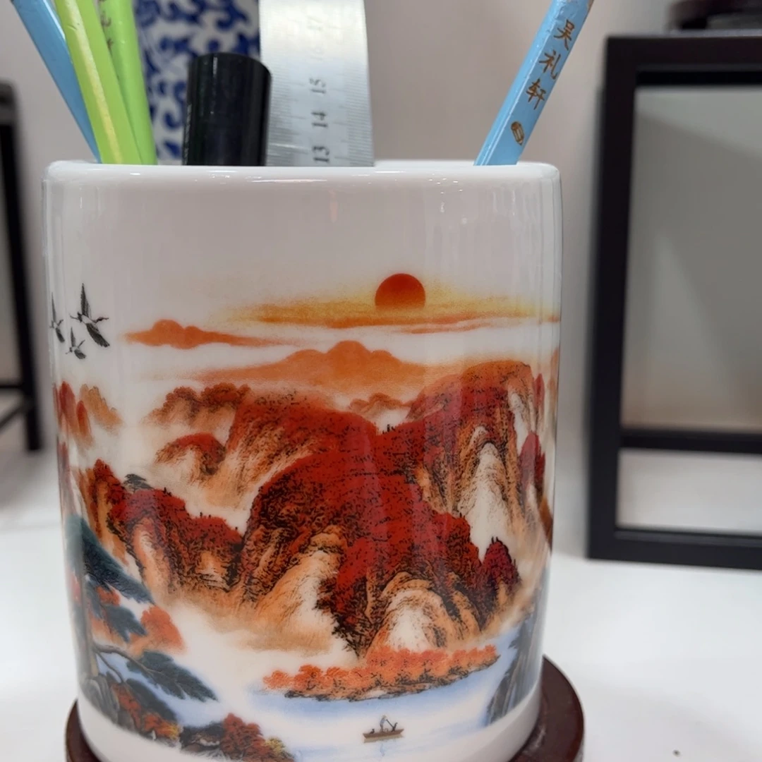 景德镇陶瓷花瓶摆件
