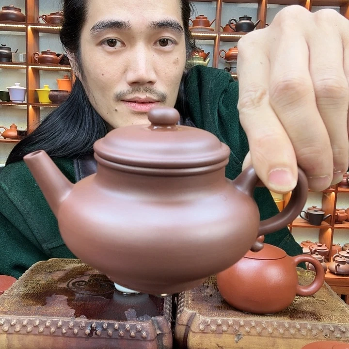 紫砂茶壶ho b po luo tuo ktv