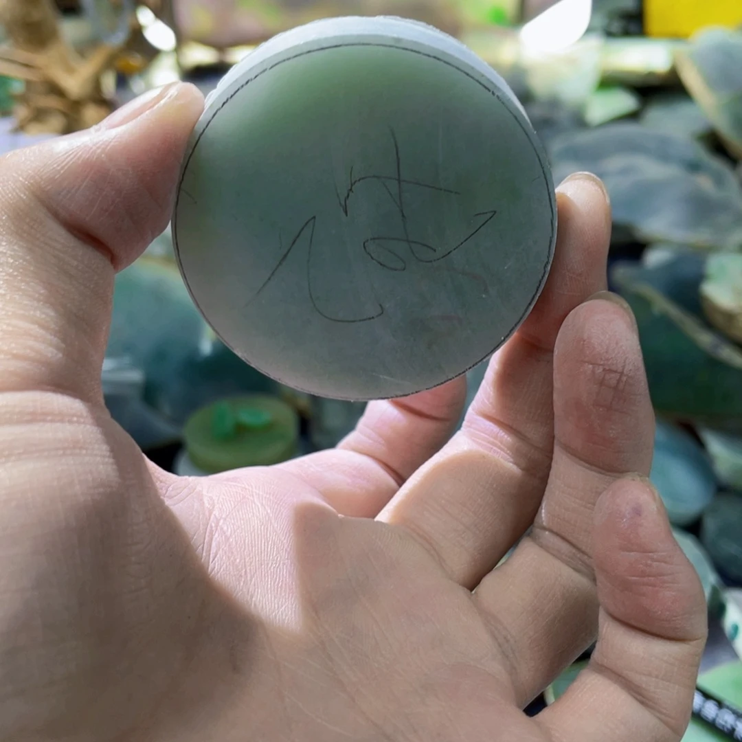 瑞***飞翡翠挂件未镶嵌K缅甸天然翡翠片料