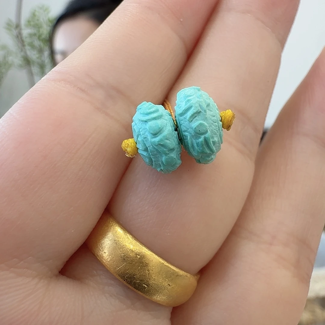 绿松石未镶嵌珠宝半成品
