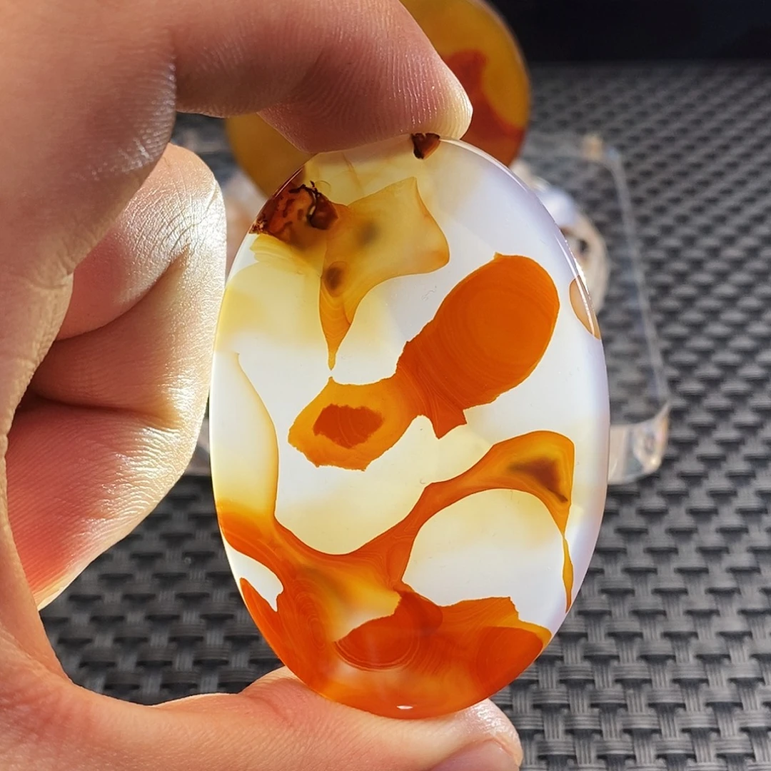 玛瑙/玉髓未镶嵌吊坠(不含链)311