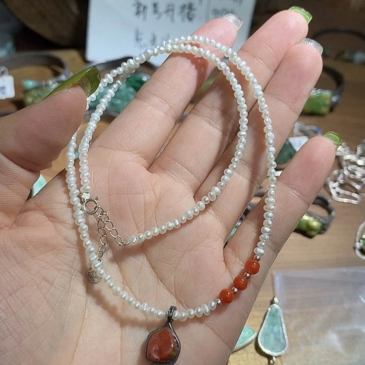 小****银S925镶嵌手串翡翠032
