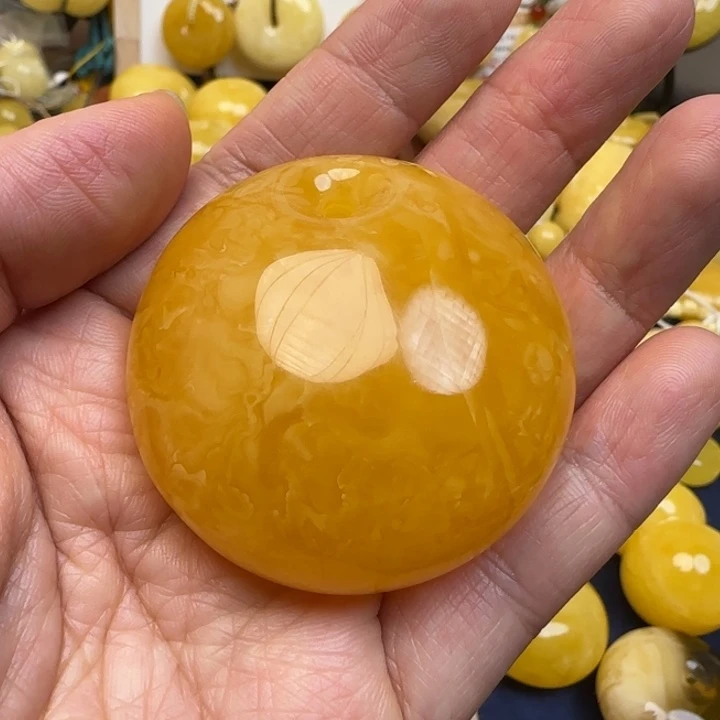 粲***笑蜜蜡未镶嵌颈饰天然蜜蜡