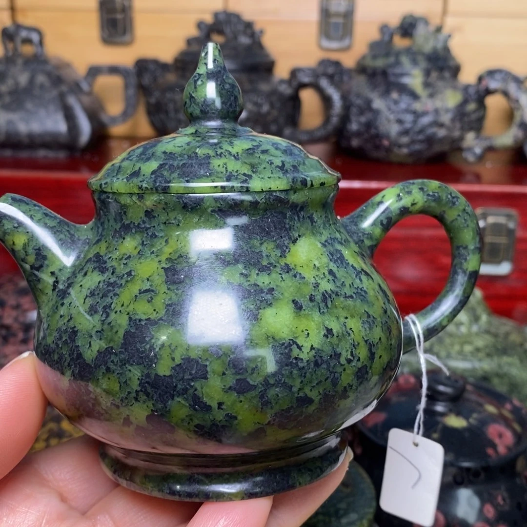 藏玉药王石潘壶230cc