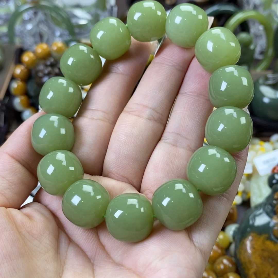 透闪石质玉未镶嵌手串B***n