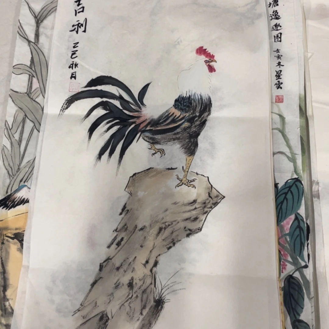 国画杨艳红老师绘画
