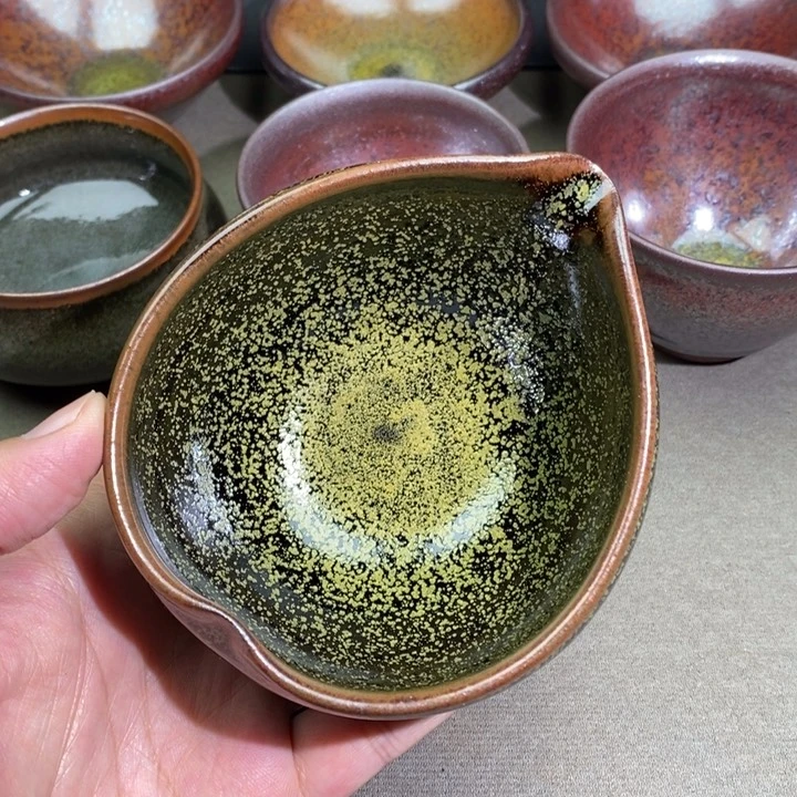茶盏柴烧精品公道杯
