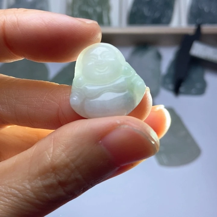 翡翠未镶嵌挂件翡翠