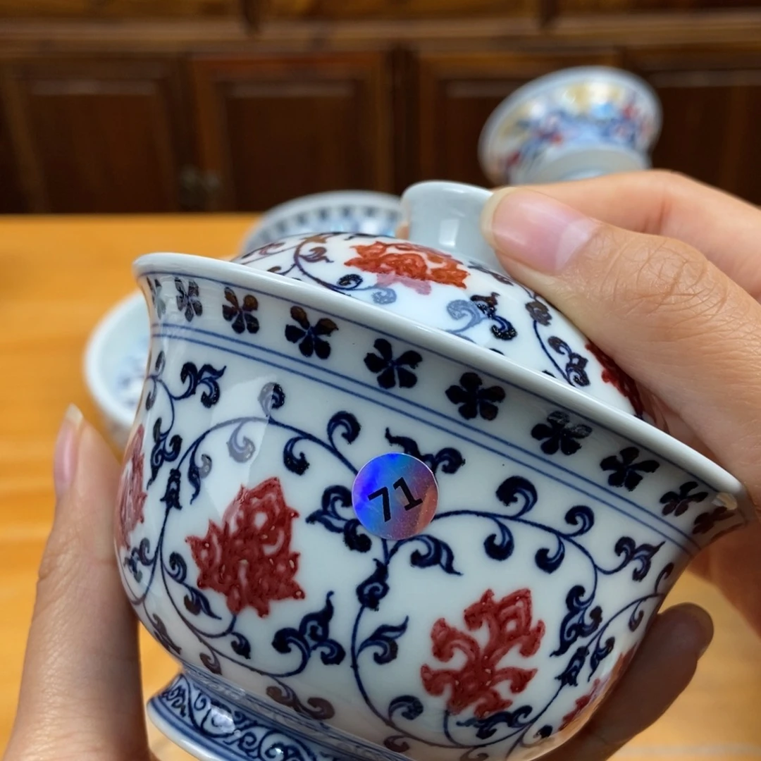 手绘现代茶具得古董