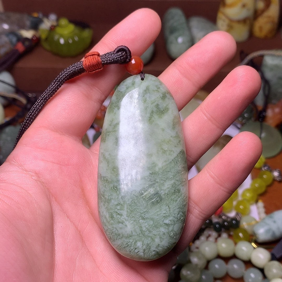 未镶嵌岫玉岫玉手串挂件手把件