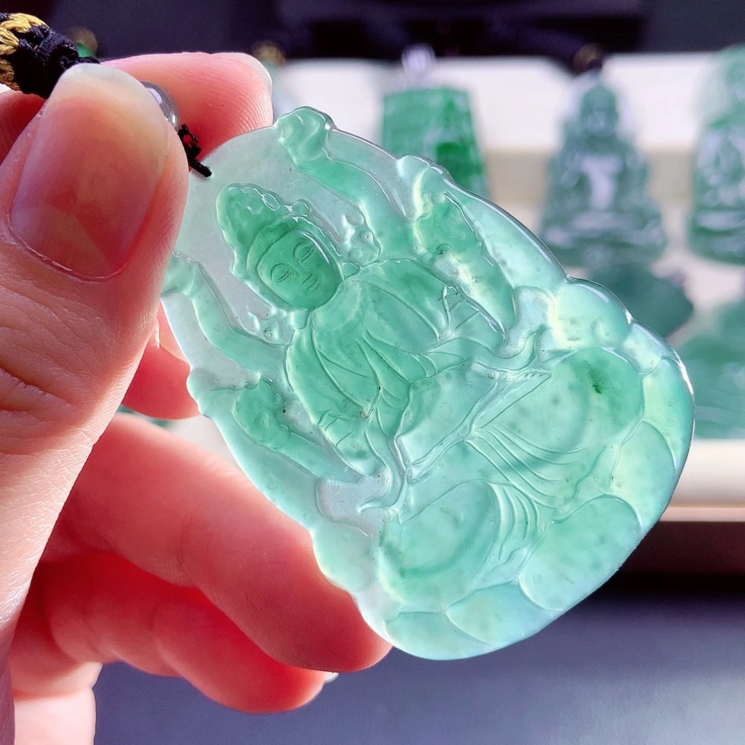 【闪购商品】颈饰未镶嵌翡翠天然