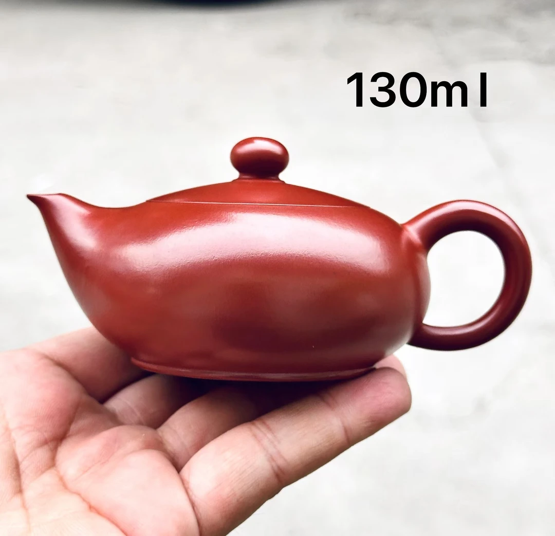 宜兴原矿正品纯手工紫砂壶优质朱泥大红袍凤雏壶小容量泡茶小品壶