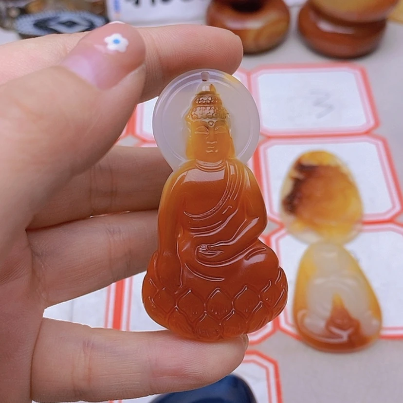 【闪购商品】玛瑙/玉髓未镶嵌珠宝半成品犇*乖