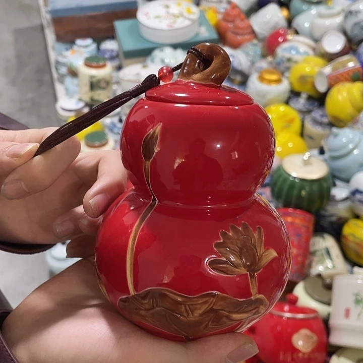 陶瓷罐茶叶罐密封罐
