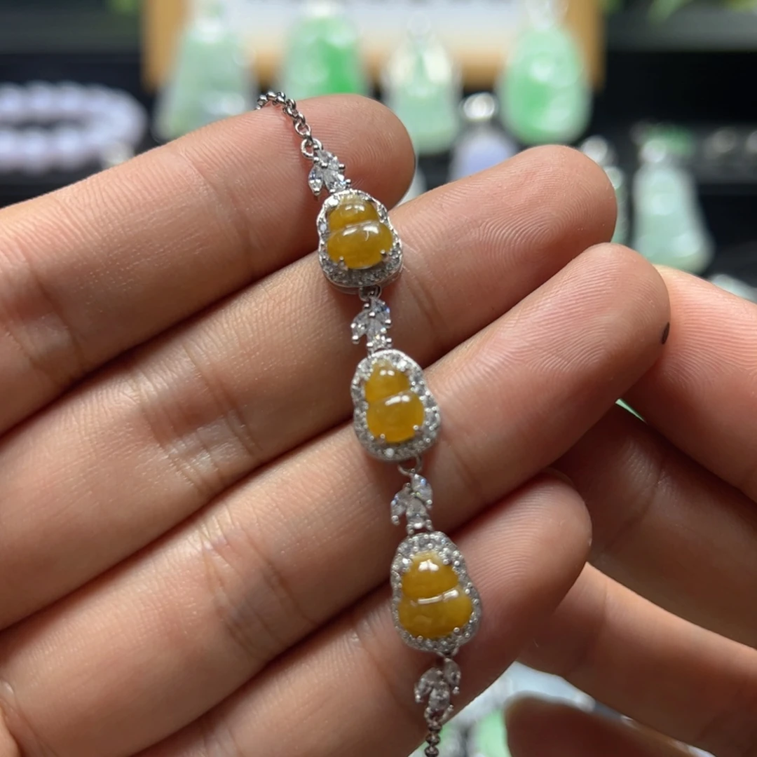 未镶嵌手链翡翠天然翡翠a货