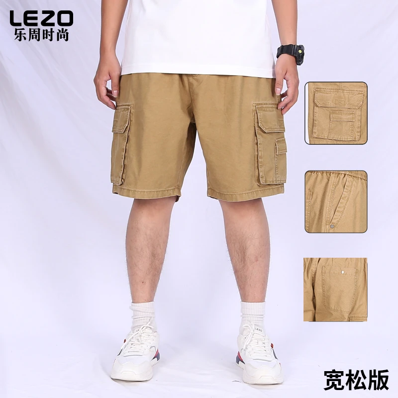 LEZO乐周时尚男装休闲五分裤L25232037