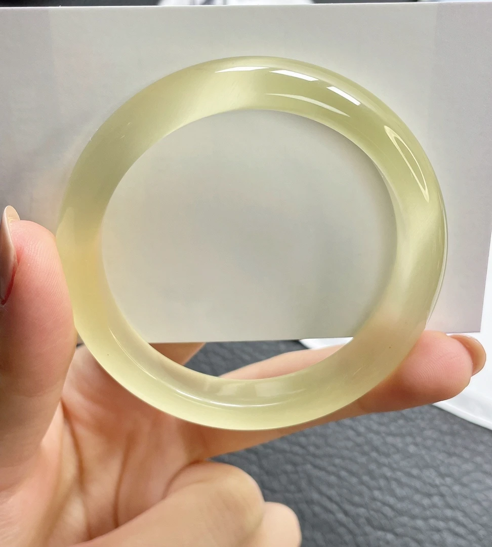 冰蜂蜜水手镯 冰透端庄 58圈口