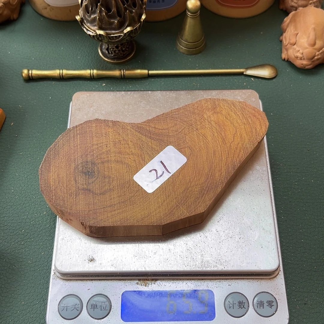 檀香木其他正区老山檀片片65.9克21号